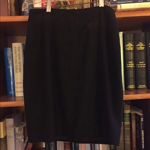 Black Jordan & Cole Professional Pencil Skirt
